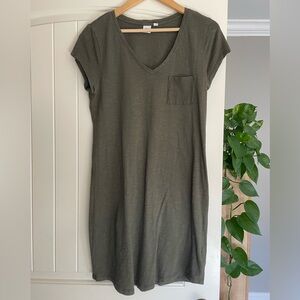 GAP Short Sleeve Pocket T-shirt Dress